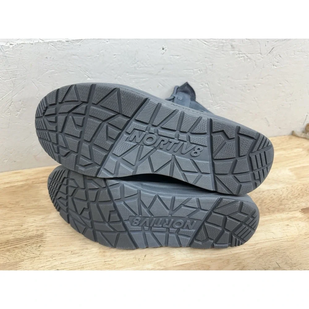 Nortiv 8 Delta-low Men's 12 Lightweight Military Combat Work Boots Gray